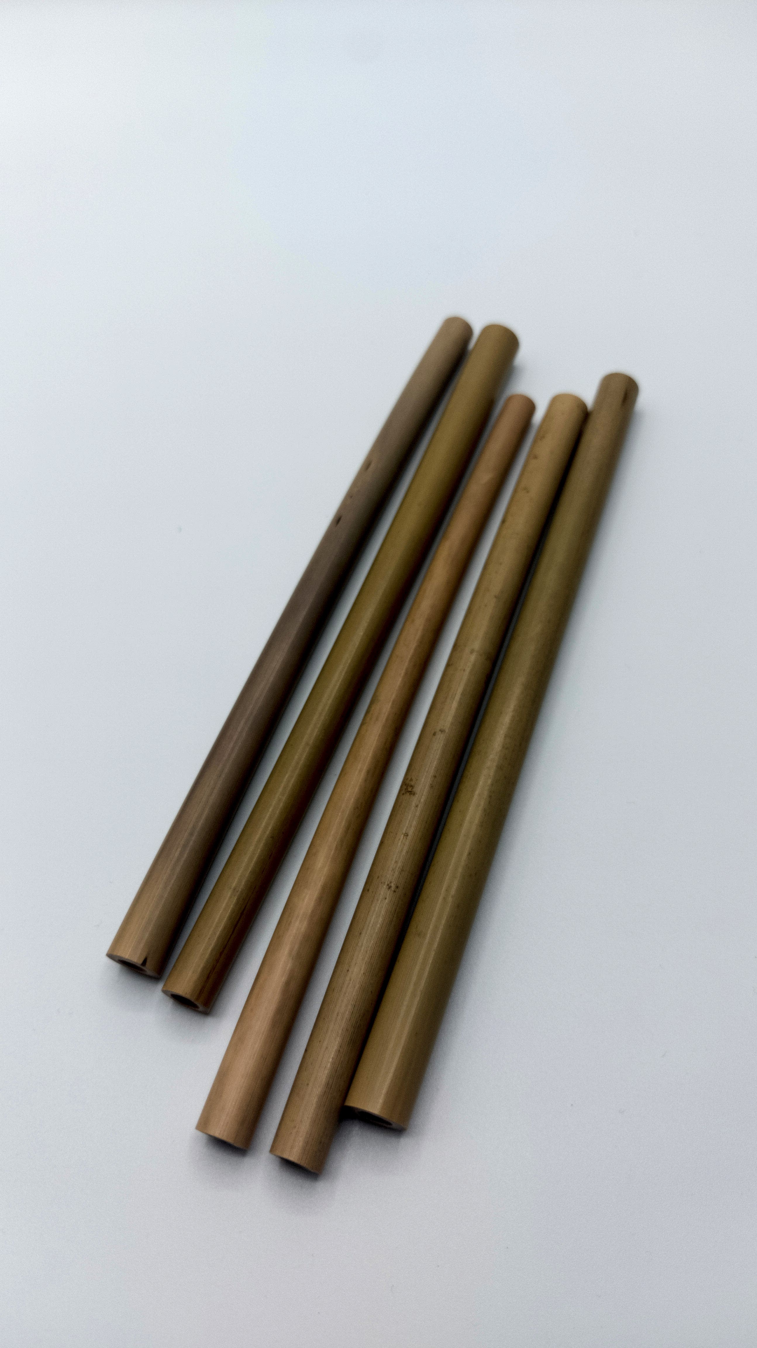 19 Cm Bambu Pipet 5 Adet-Temizleme Telli