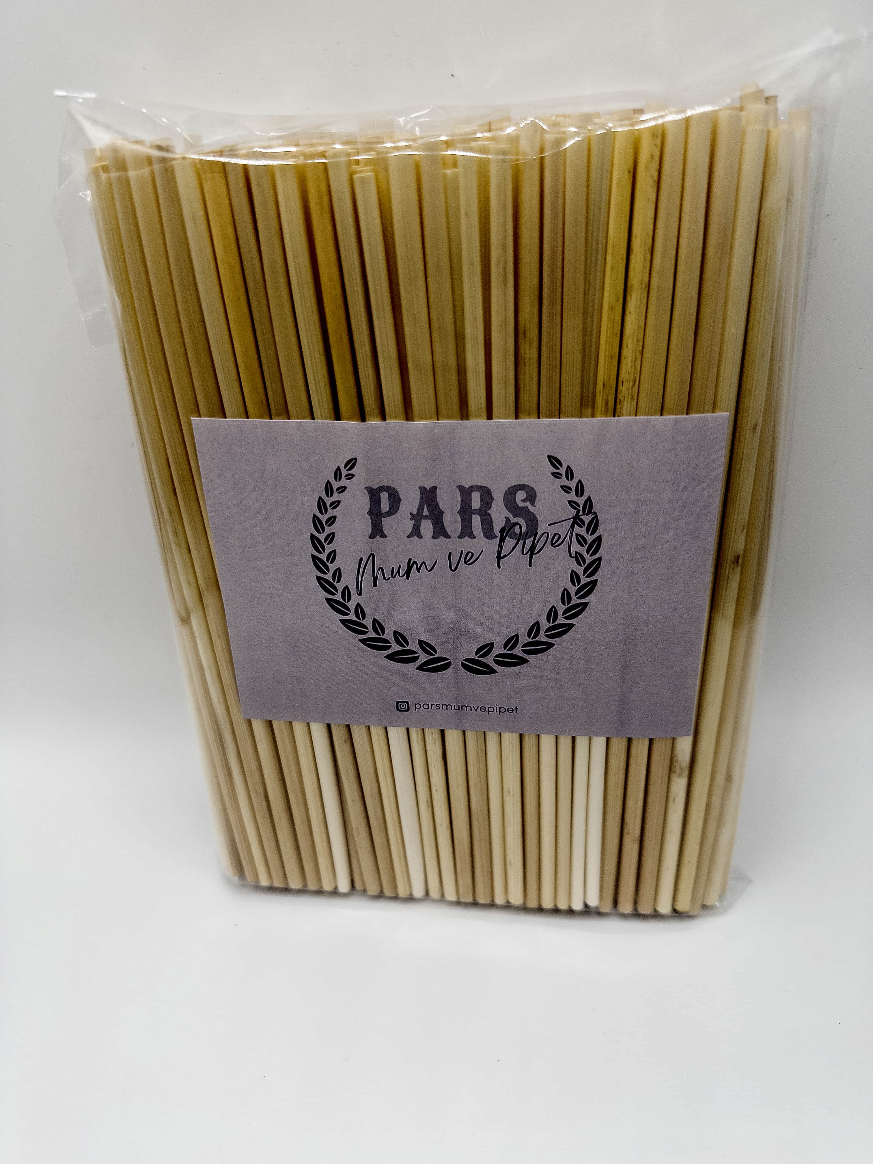  Buğday Sapı Pipet 4*150 Mm 500 Adet 